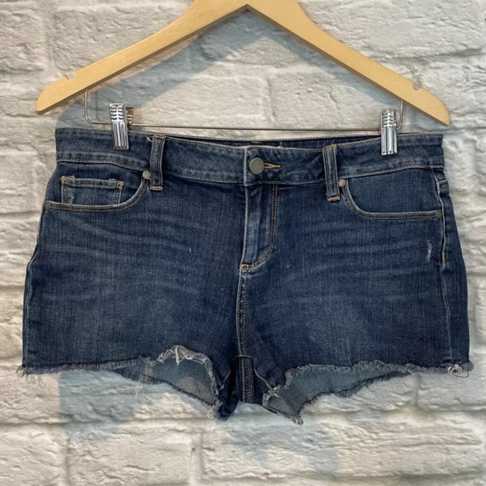 Paige Denim Women's 29” Bobby Short Cut Off Raw Hem Shorts
